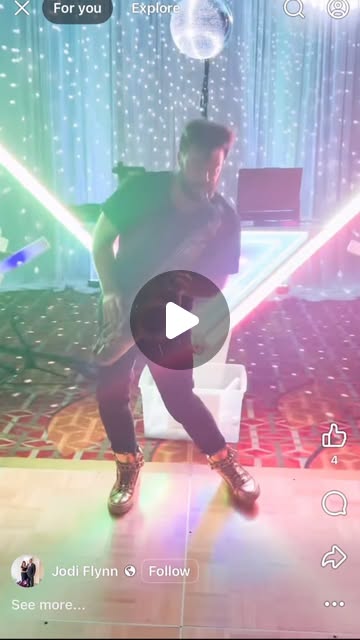 Instagram video from Parker and Jacqueline's wedding