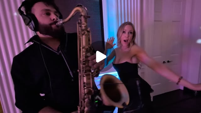 Instagram reel: dance floor moment with Robert and Jen Risk